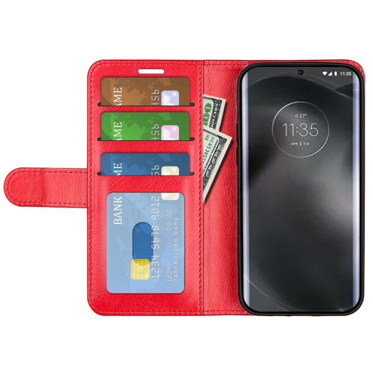 For Motorola Edge 30 Lite R64 Texture Horizontal Flip Leather Phone Case