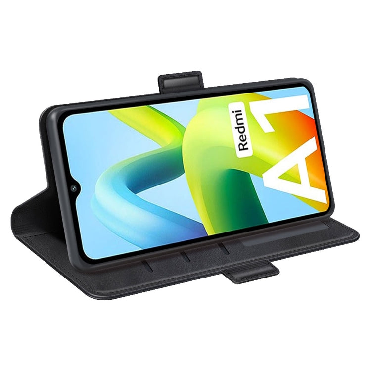 For Xiaomi Redmi A1 4G Dual-side Magnetic Buckle Horizontal Flip Leather Phone Case