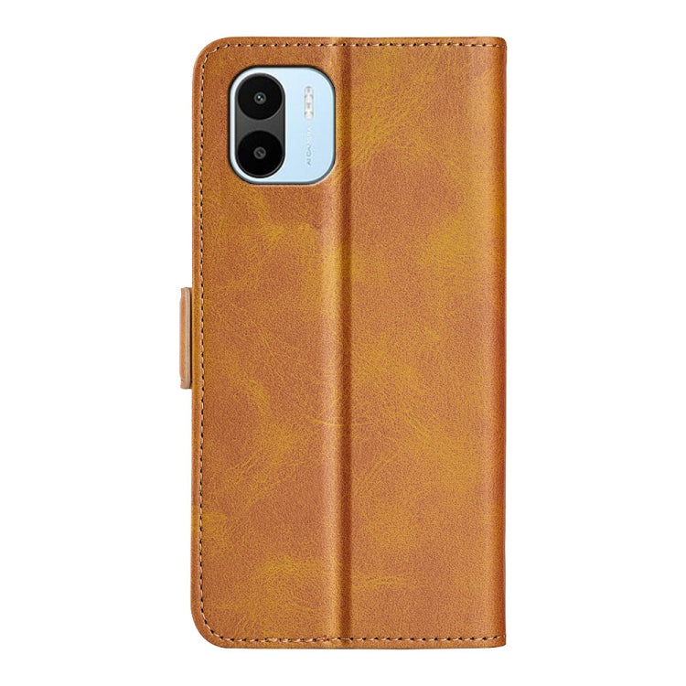 For Xiaomi Redmi A1 4G Dual-side Magnetic Buckle Horizontal Flip Leather Phone Case