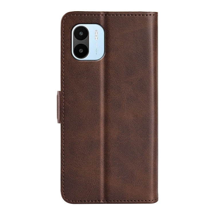 For Xiaomi Redmi A1 4G Dual-side Magnetic Buckle Horizontal Flip Leather Phone Case