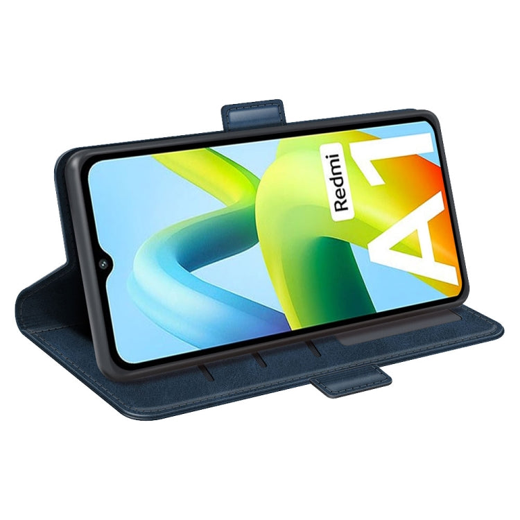 For Xiaomi Redmi A1 4G Dual-side Magnetic Buckle Horizontal Flip Leather Phone Case