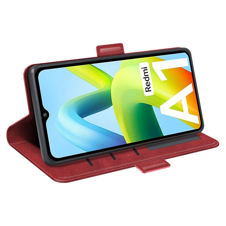 For Xiaomi Redmi A1 4G Dual-side Magnetic Buckle Horizontal Flip Leather Phone Case