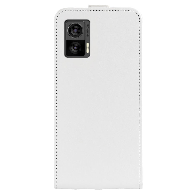 For Motorola Moto E22 / E22i R64 Texture Vertical Flip Leather Phone Case