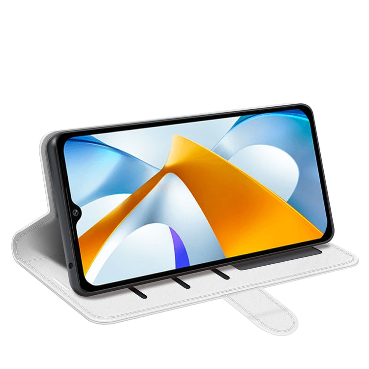 For Xiaomi Poco C40 R64 Texture Horizontal Flip Leather Phone Case