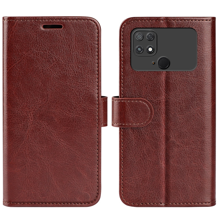 For Xiaomi Poco C40 R64 Texture Horizontal Flip Leather Phone Case