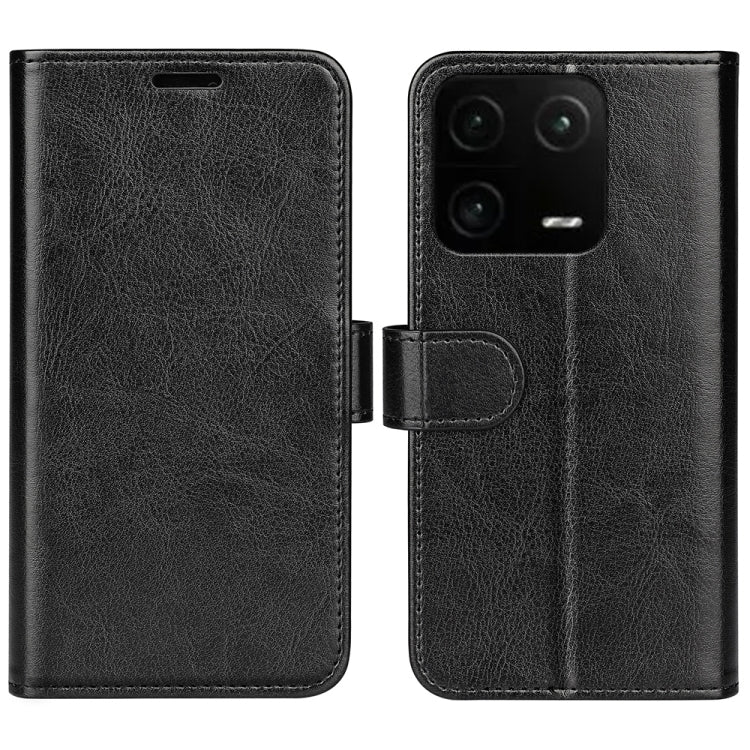 For Xiaomi 13 Pro R64 Texture Horizontal Flip Leather Phone Case