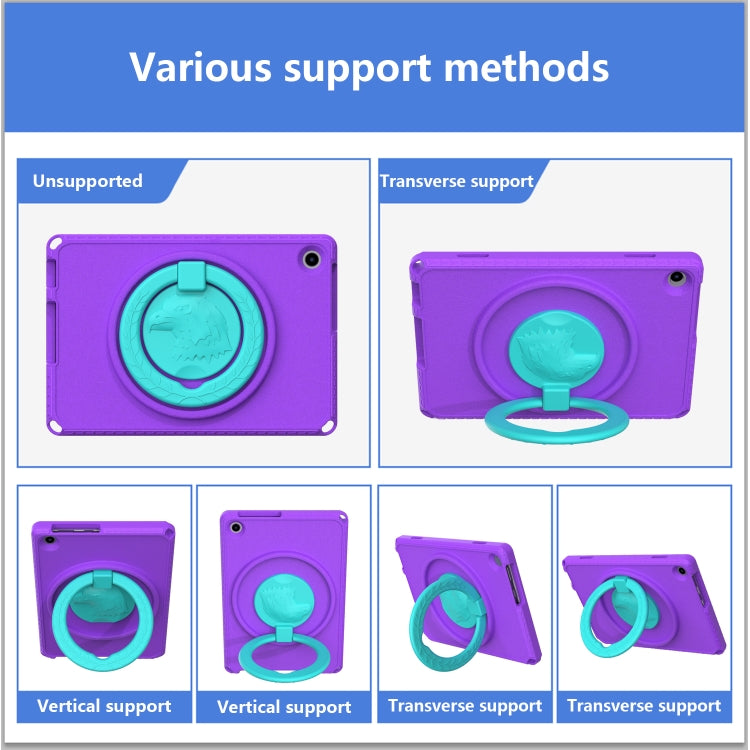 For Lenovo Tab M10 3rd Gen 10.1 TB-328 EVA Hard PC Shockproof Tablet Case