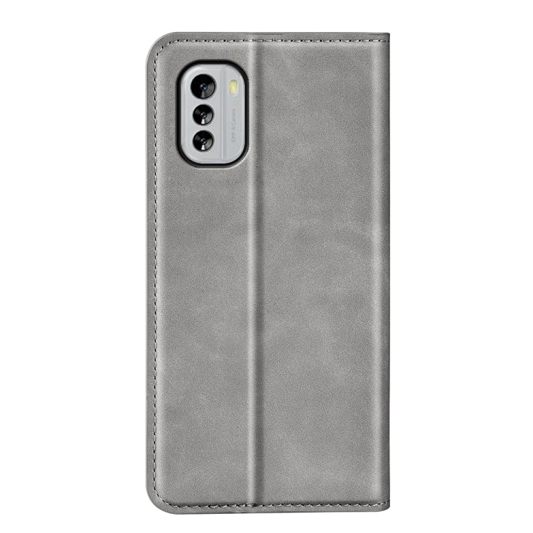 For Nokia G60 5G Retro-skin Magnetic Suction Leather Phone Case