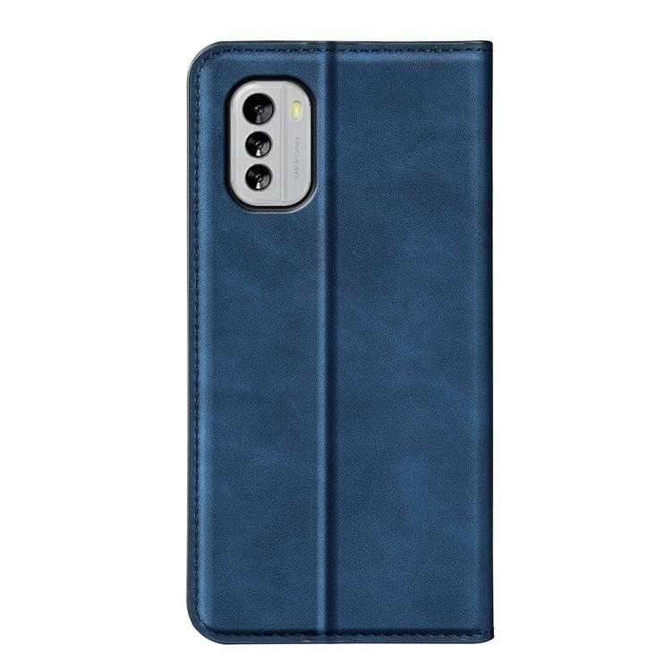 For Nokia G60 5G Retro-skin Magnetic Suction Leather Phone Case