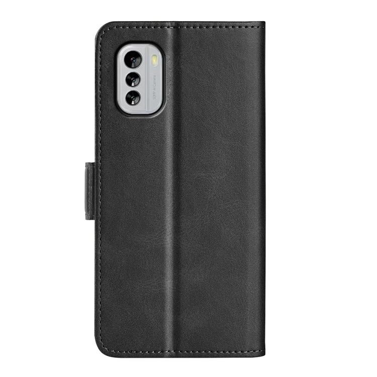 For Nokia G60 / G40 Fusion Dual-side Magnetic Buckle Leather Phone Case