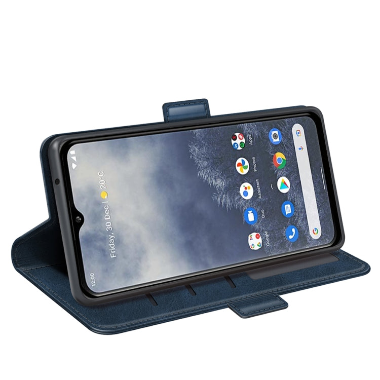 For Nokia G60 / G40 Fusion Dual-side Magnetic Buckle Leather Phone Case