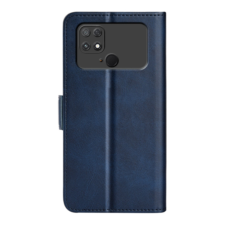 For Xiaomi Poco C40 Dual-side Magnetic Buckle Leather Phone Case