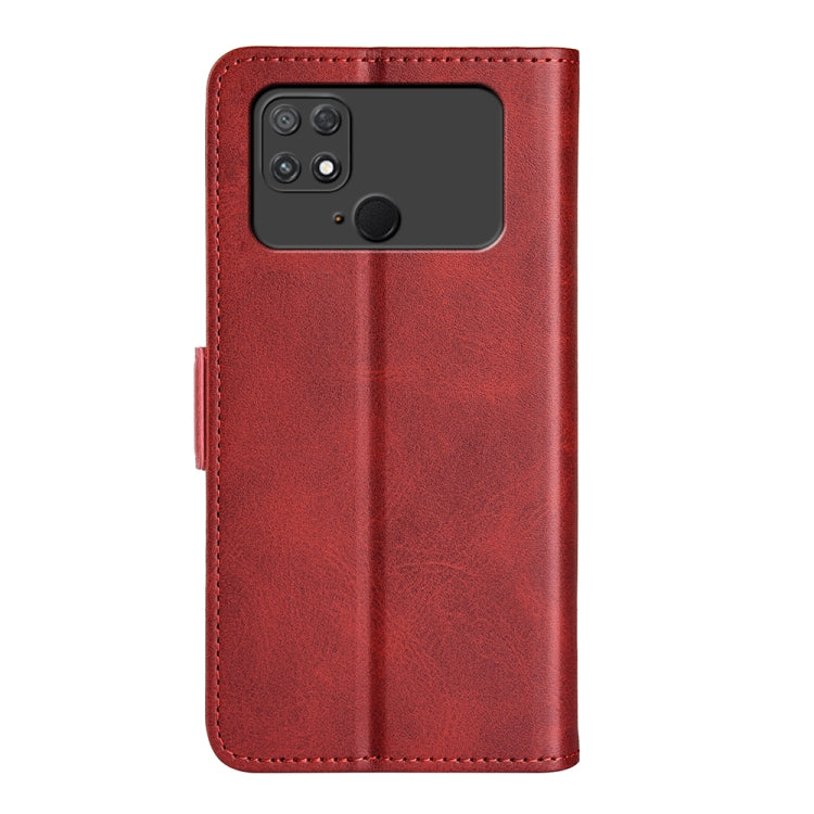 For Xiaomi Poco C40 Dual-side Magnetic Buckle Leather Phone Case