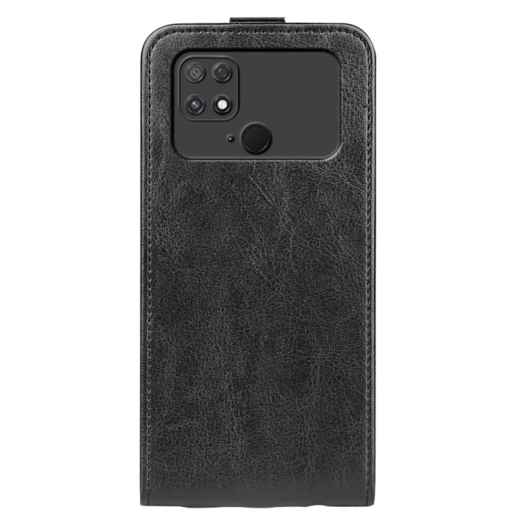 For Xiaomi Poco C40 R64 Texture Vertical Flip Leather Phone Case