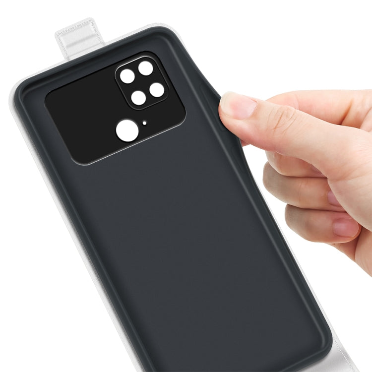 For Xiaomi Poco C40 R64 Texture Vertical Flip Leather Phone Case