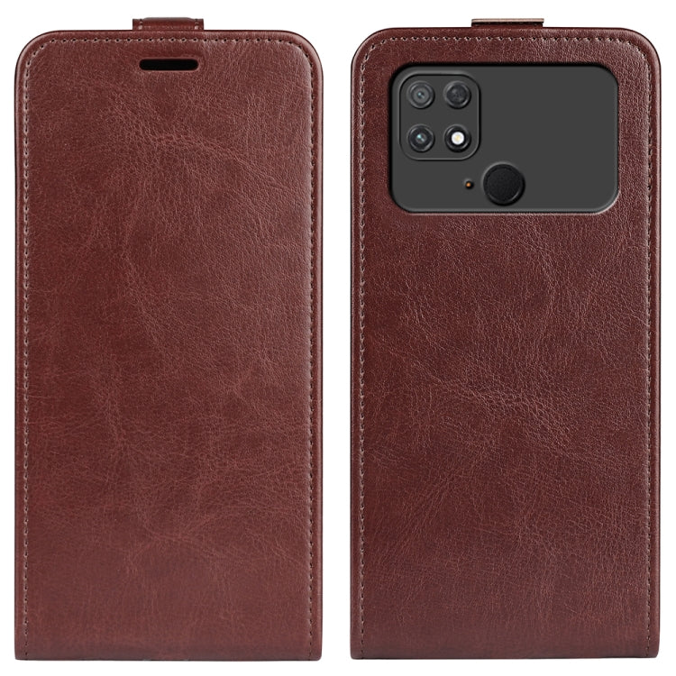 For Xiaomi Poco C40 R64 Texture Vertical Flip Leather Phone Case