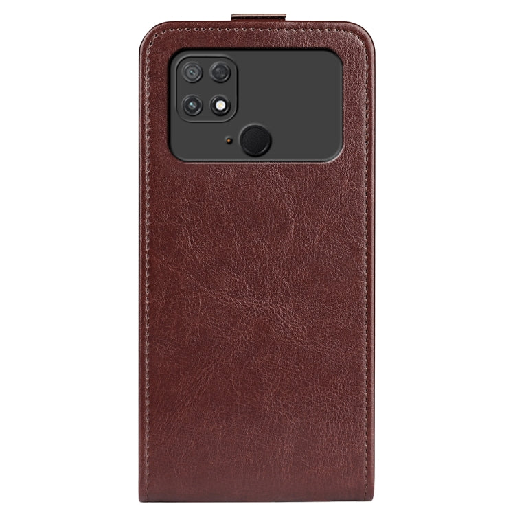 For Xiaomi Poco C40 R64 Texture Vertical Flip Leather Phone Case