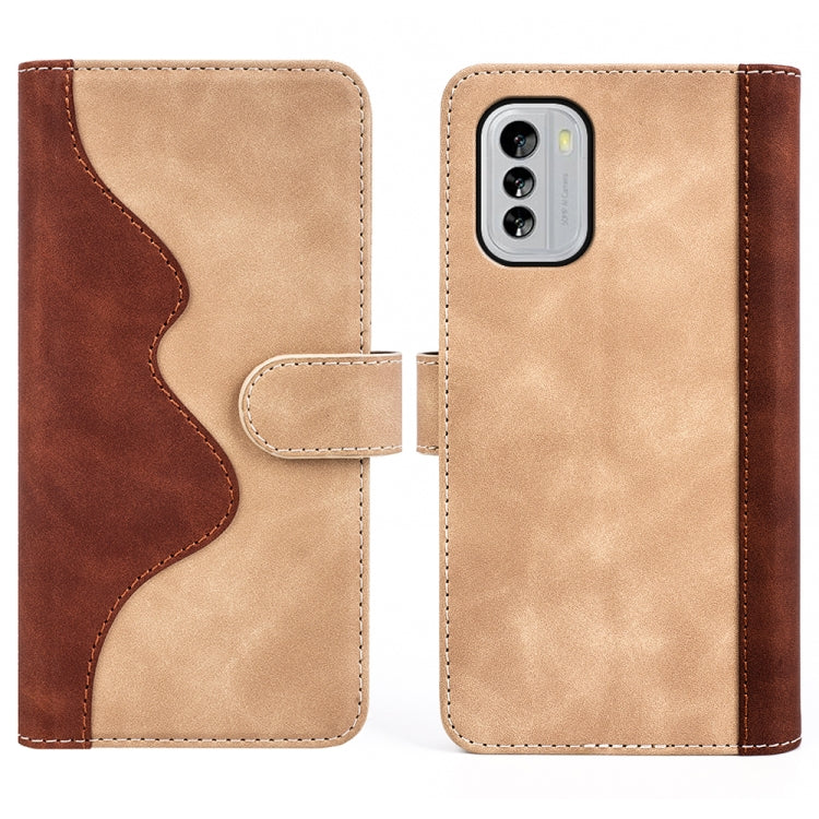 For Nokia C21 Stitching Horizontal Flip Leather Phone Case