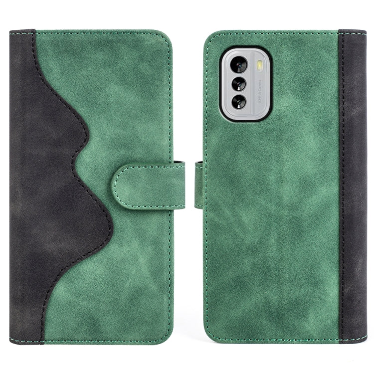 For Nokia C21 Stitching Horizontal Flip Leather Phone Case