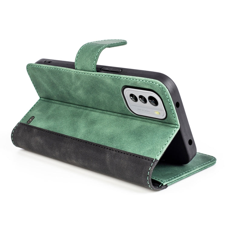 For Nokia C21 Stitching Horizontal Flip Leather Phone Case