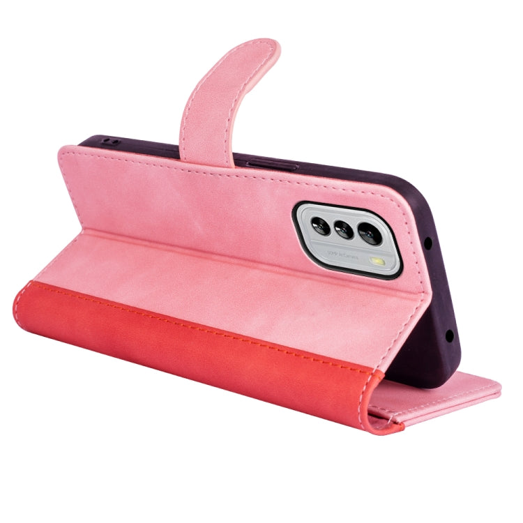 For Nokia C21 Stitching Horizontal Flip Leather Phone Case