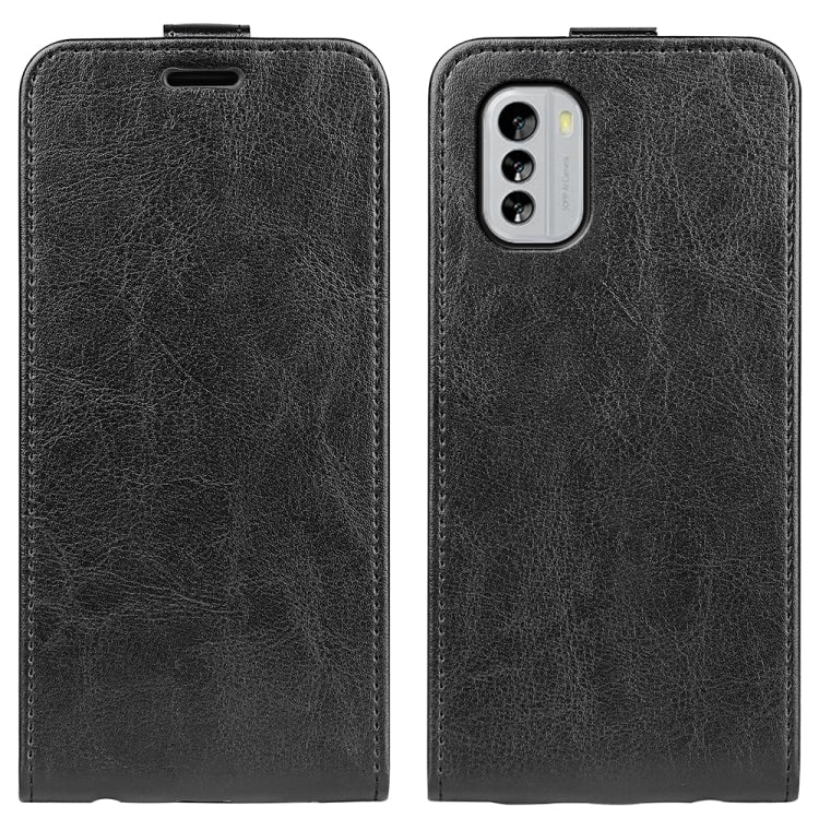 For Nokia G60 / G40 Fusion R64 Texture Vertical Flip Leather Phone Case