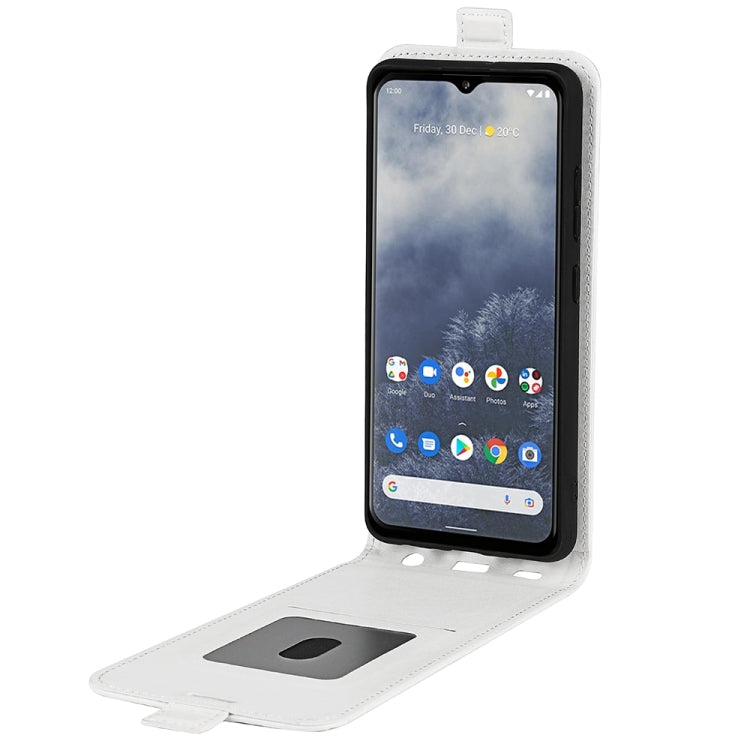 For Nokia G60 / G40 Fusion R64 Texture Vertical Flip Leather Phone Case