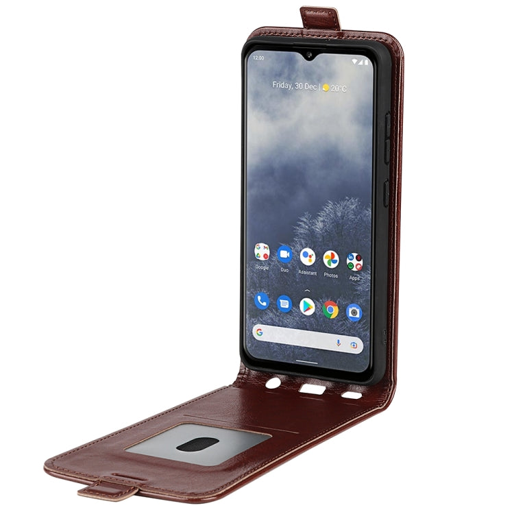 For Nokia G60 / G40 Fusion R64 Texture Vertical Flip Leather Phone Case