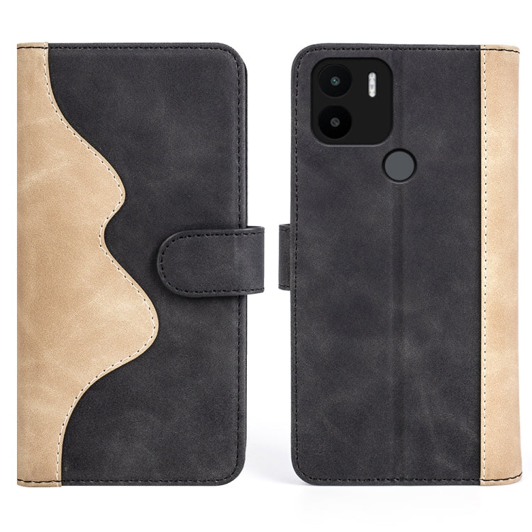 For Xiaomi Redmi A1+ Stitching Horizontal Flip Leather Phone Case