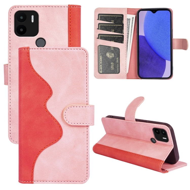 For Xiaomi Redmi A1+ Stitching Horizontal Flip Leather Phone Case