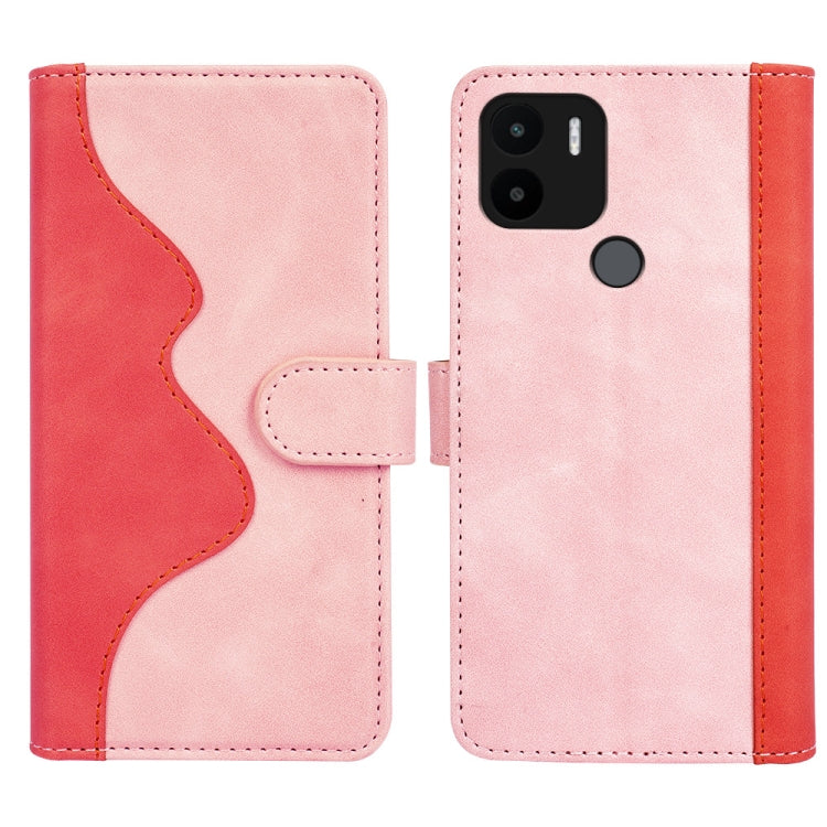 For Xiaomi Redmi A1+ Stitching Horizontal Flip Leather Phone Case