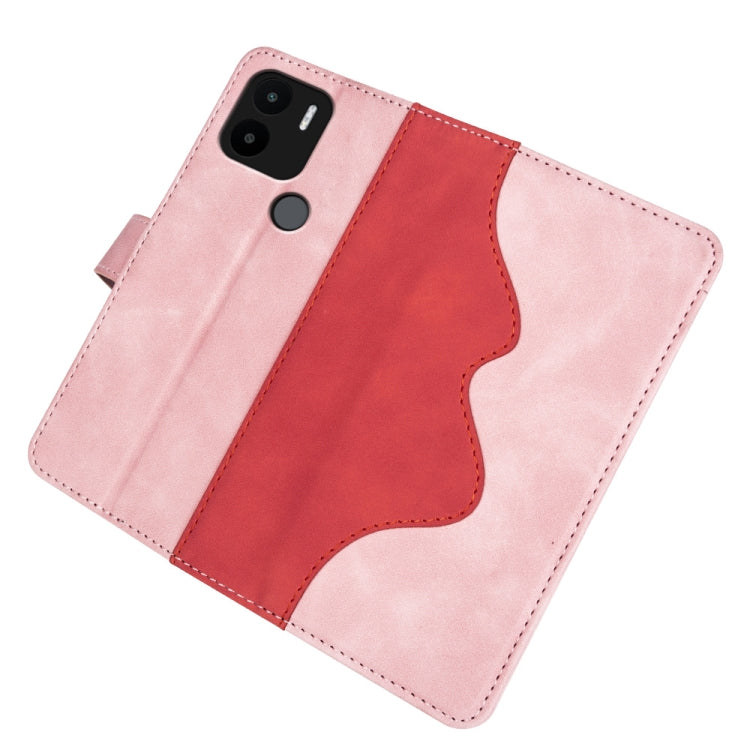 For Xiaomi Redmi A1+ Stitching Horizontal Flip Leather Phone Case