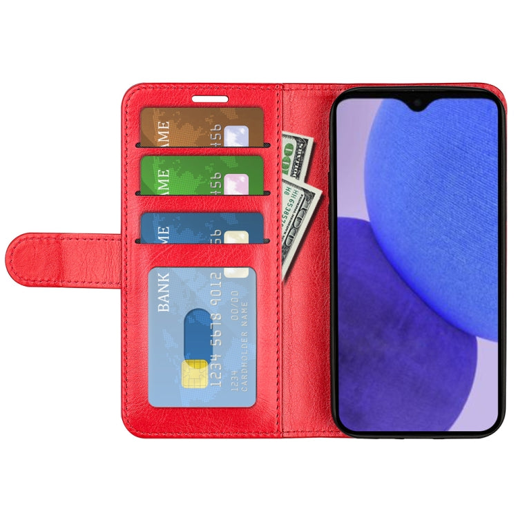 For Xiaomi Redmi A1+ R64 Texture Horizontal Flip Leather Phone Case