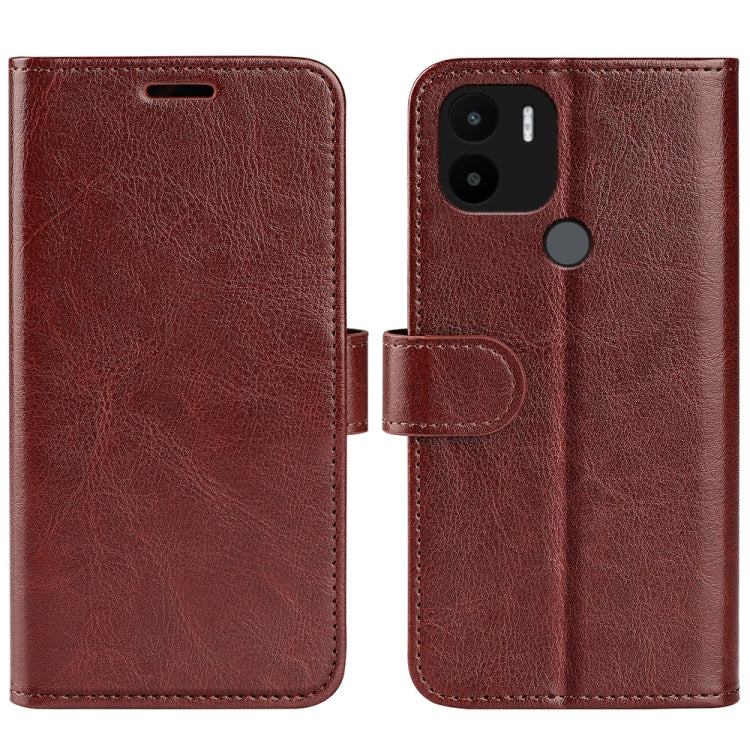 For Xiaomi Redmi A1+ R64 Texture Horizontal Flip Leather Phone Case