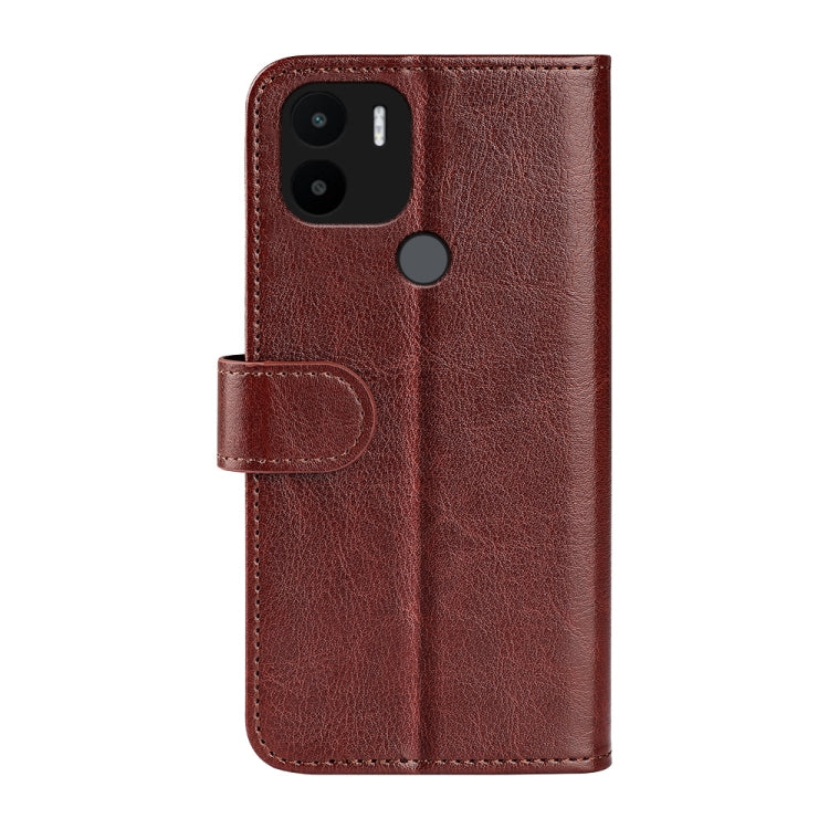 For Xiaomi Redmi A1+ R64 Texture Horizontal Flip Leather Phone Case