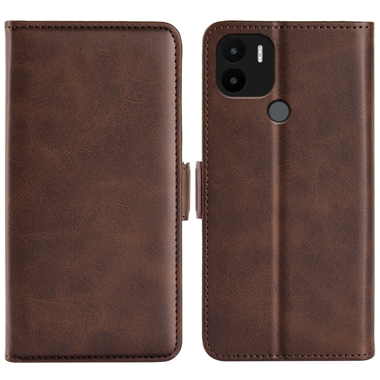 For Xiaomi Redmi A1+ Dual-side Magnetic Buckle Leather Phone Case