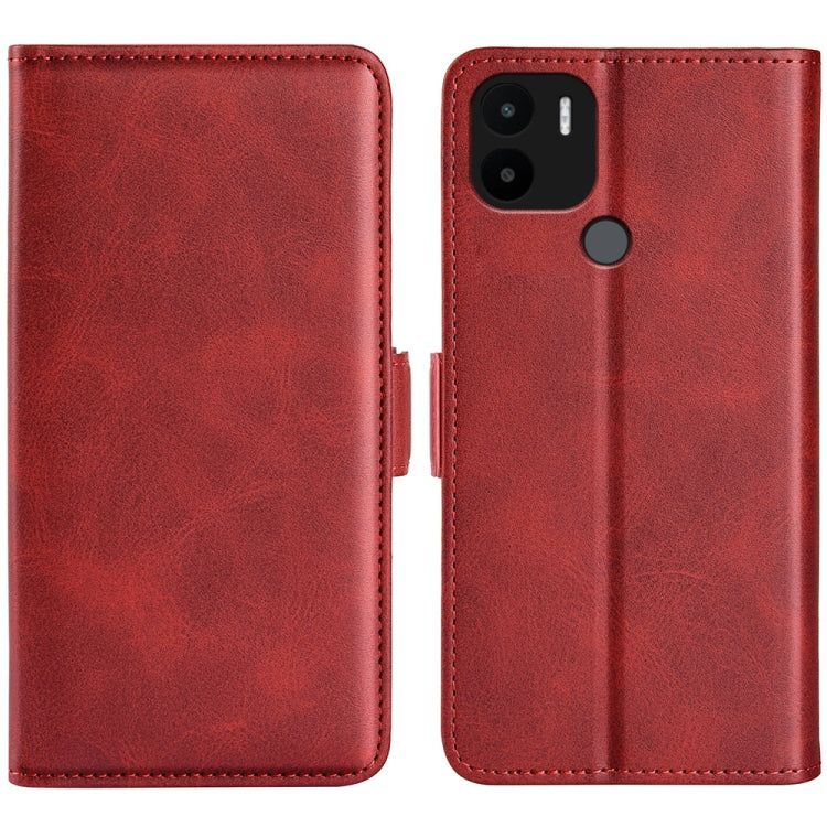 For Xiaomi Redmi A1+ Dual-side Magnetic Buckle Leather Phone Case