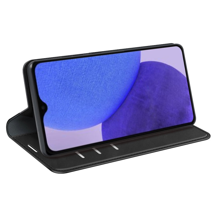 For Xiaomi Redmi A1+ Retro-skin Magnetic Suction Leather Phone Case