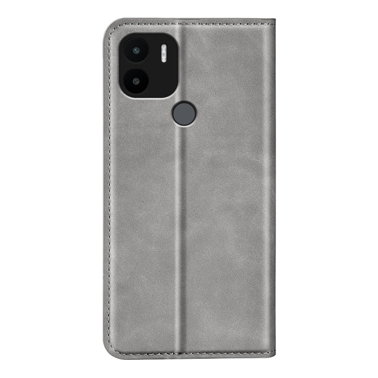 For Xiaomi Redmi A1+ Retro-skin Magnetic Suction Leather Phone Case