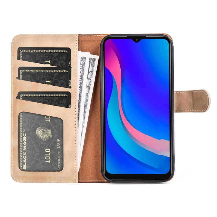 For TCL 305i Stitching Horizontal Flip Leather Phone Case