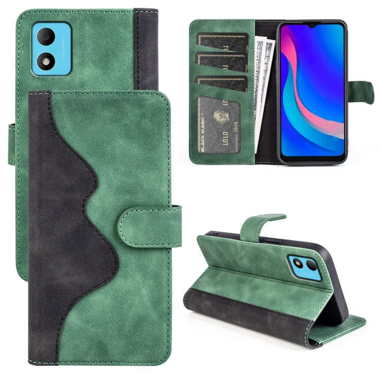For TCL 305i Stitching Horizontal Flip Leather Phone Case