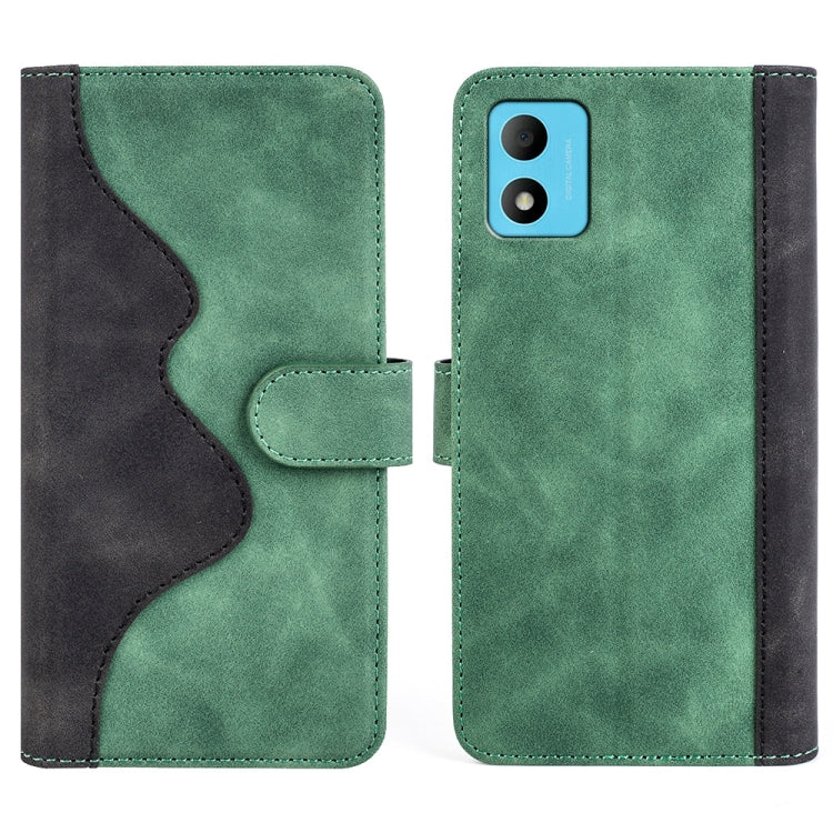 For TCL 305i Stitching Horizontal Flip Leather Phone Case
