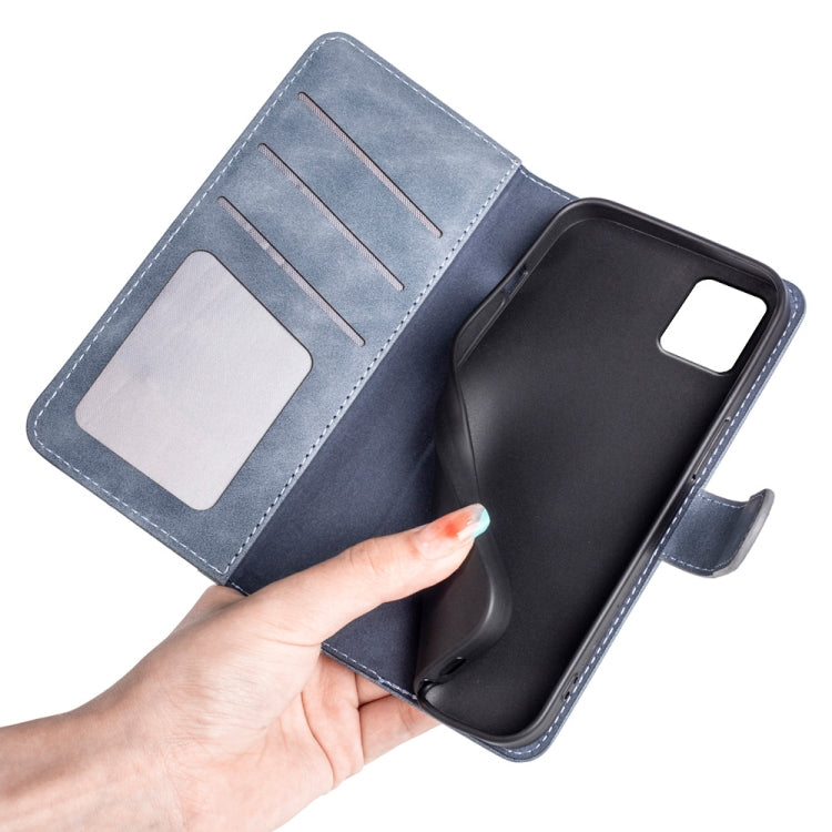 For TCL 305i Stitching Horizontal Flip Leather Phone Case