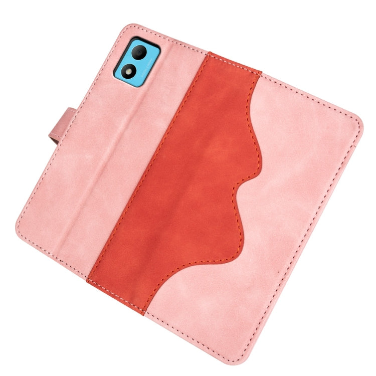For TCL 305i Stitching Horizontal Flip Leather Phone Case