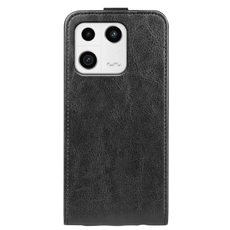 For Xiaomi 13 R64 Texture Vertical Flip Leather Phone Case