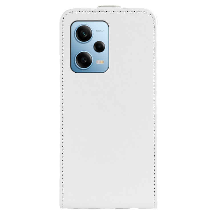 For Xiaomi Redmi Note 12 Pro 5G Global R64 Texture Vertical Flip Leather Phone Case