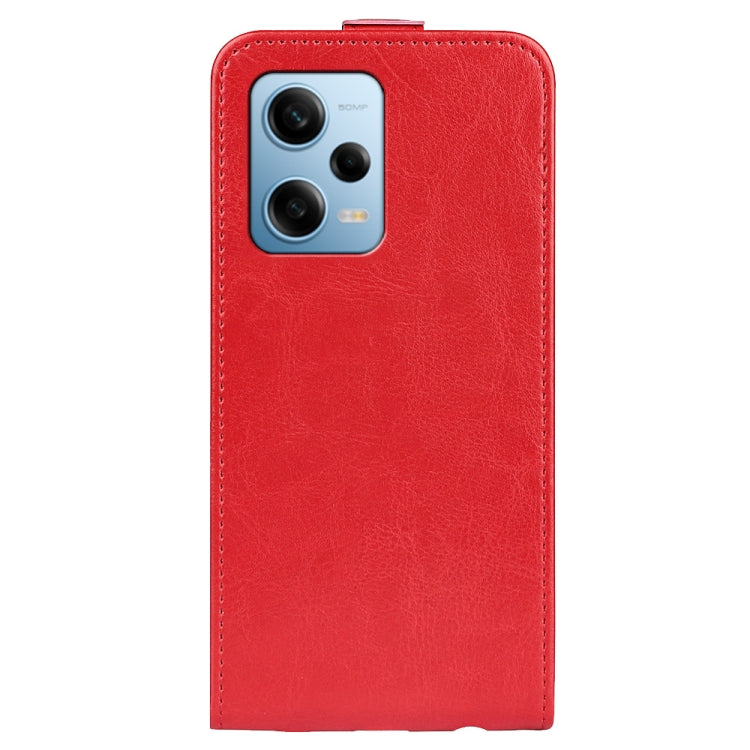 For Xiaomi Redmi Note 12 Pro 5G Global R64 Texture Vertical Flip Leather Phone Case