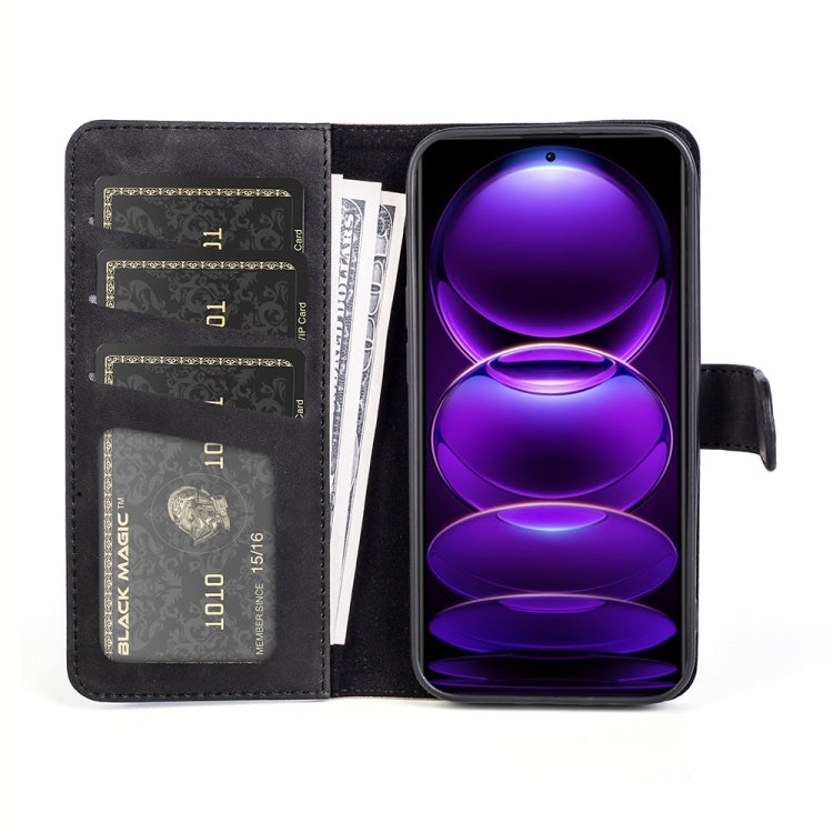 For Xiaomi Redmi Note 12 Pro+ Stitching Horizontal Flip Leather Phone Case