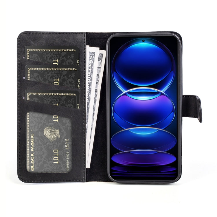 For Xiaomi Redmi Note 12 Pro Stitching Horizontal Flip Leather Phone Case