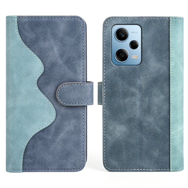 For Xiaomi Redmi Note 12 Pro Stitching Horizontal Flip Leather Phone Case
